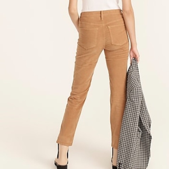 J crew vintage slim straight corduroy pants pale mocha - Picture 2 of 8